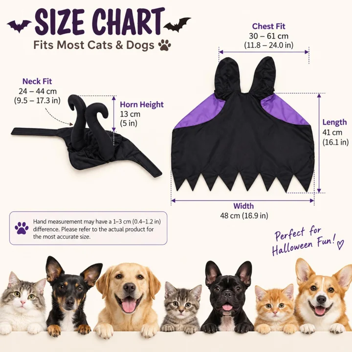 Gothic Demon Pet Costume — gallery photo 4