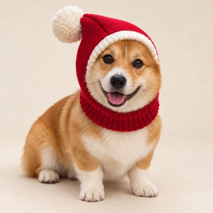 Christmas Pet Snood — gallery photo 2