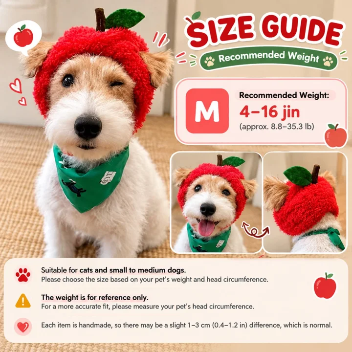 Apple Pet Hat — gallery photo 4