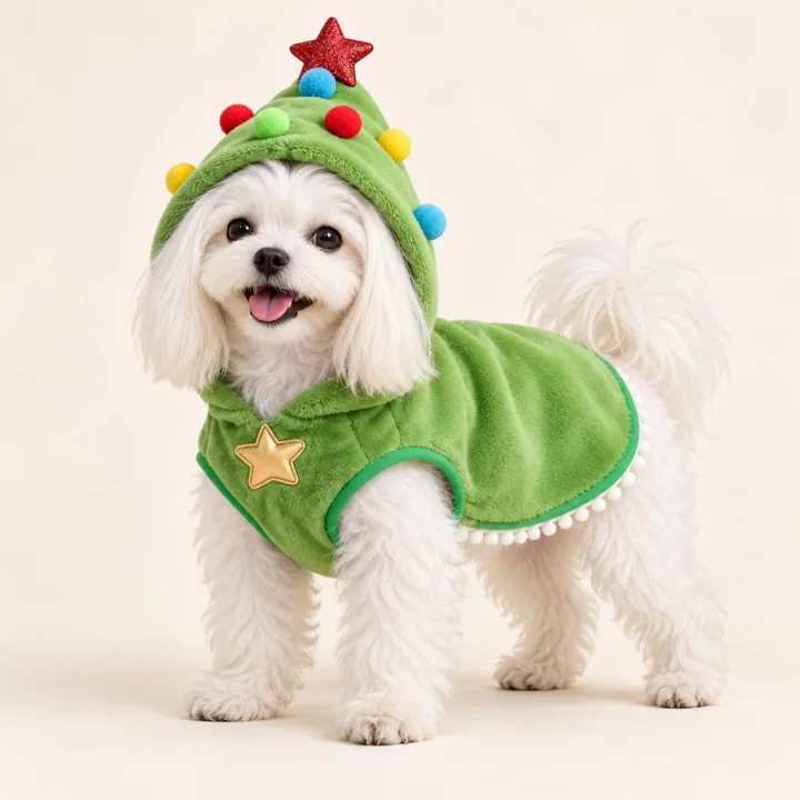 Christmas Tree Pet Cape — gallery photo 3