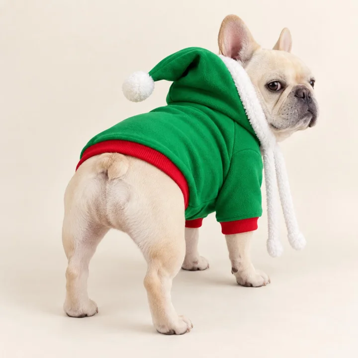 Christmas Dog Hoodie — gallery photo 4