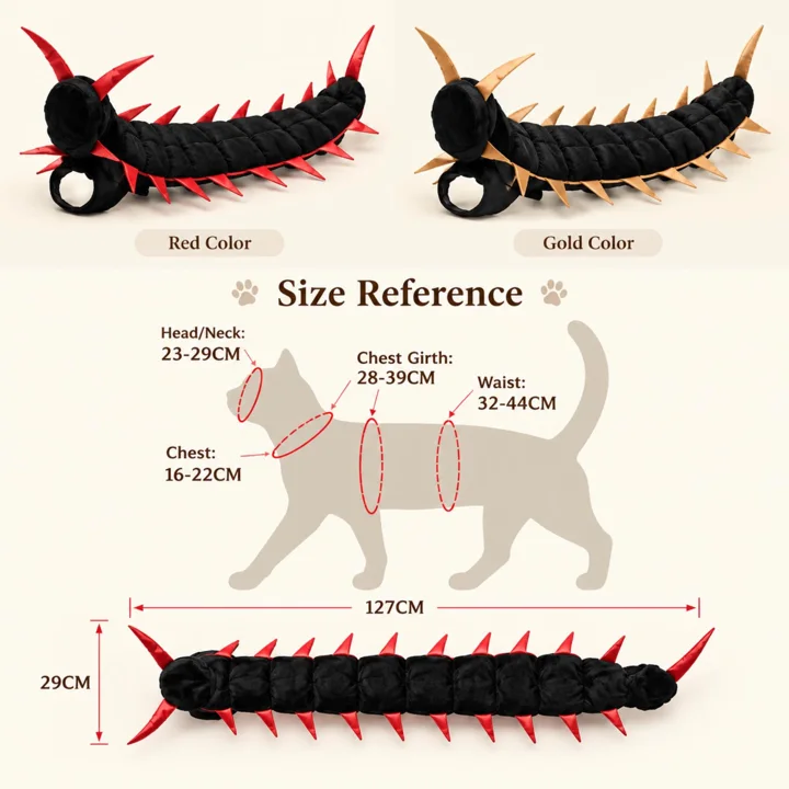 Centipede Cat Costume — gallery photo 6
