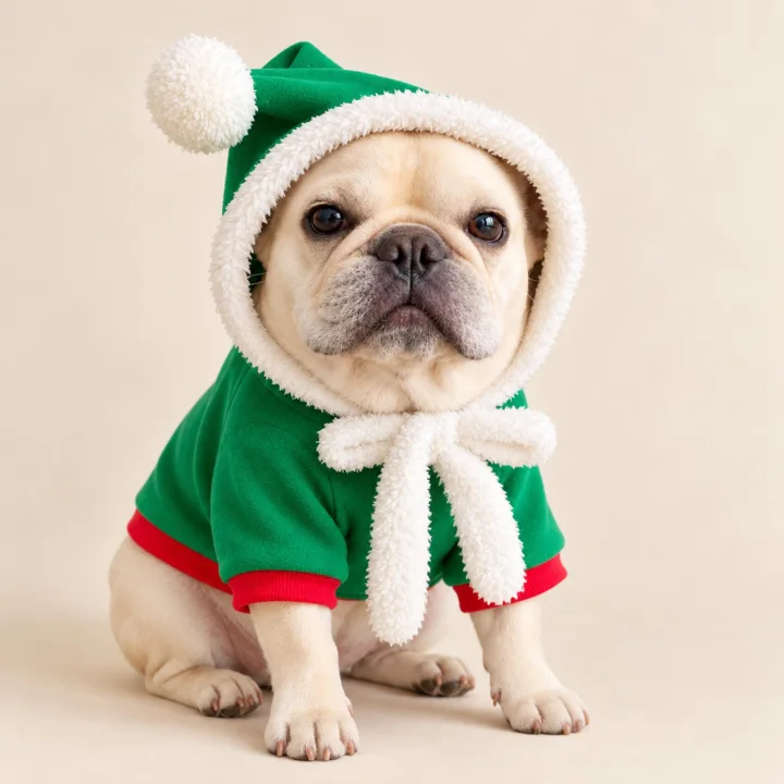 Christmas Dog Hoodie — gallery photo 2