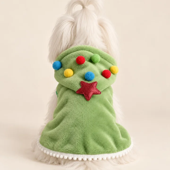 Christmas Tree Pet Cape — gallery photo 2