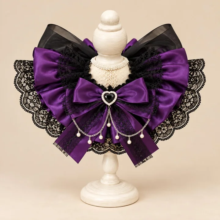 Gothic Victorian Pet Collar — gallery photo 5