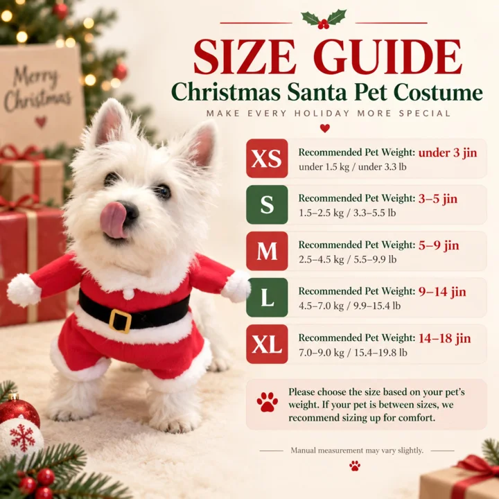 Standing Santa Dog Costume — gallery photo 5