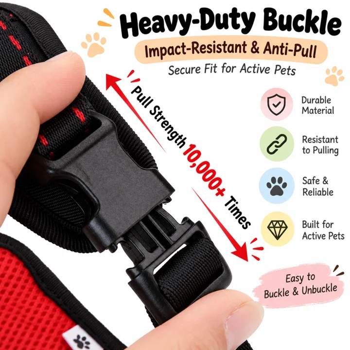 Red Devil Wing Dog Harness — gallery photo 6