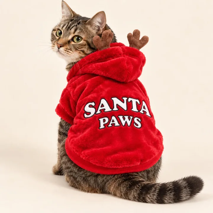 Christmas Reindeer Hoodie — gallery photo 2