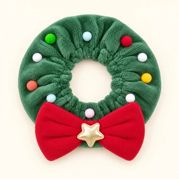 Christmas Wreath Pet Collar — gallery photo 4