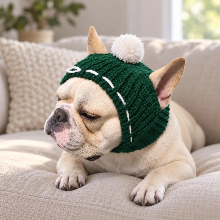 Knitted Pet Hat — gallery photo 7
