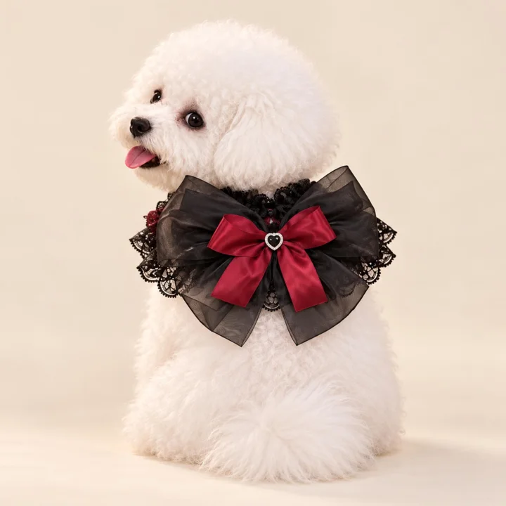 Gothic Victorian Pet Collar — gallery photo 3