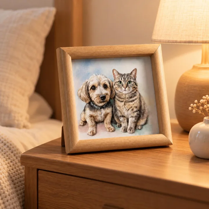 Custom Pet Portrait From Photo — gallery photo 2