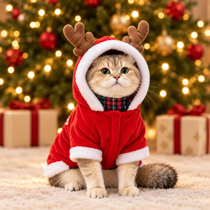 Christmas Reindeer Hoodie — gallery photo 4