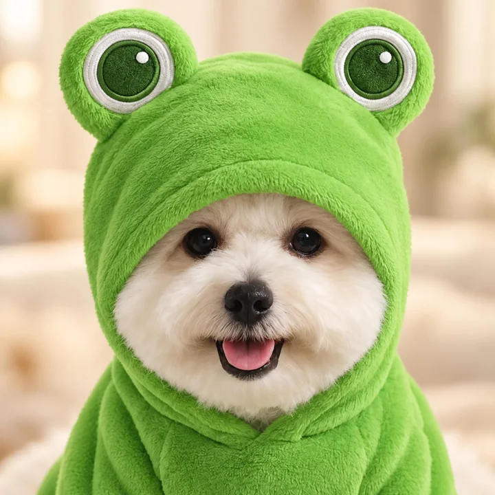 Frog Pet Hoodie — gallery photo 4