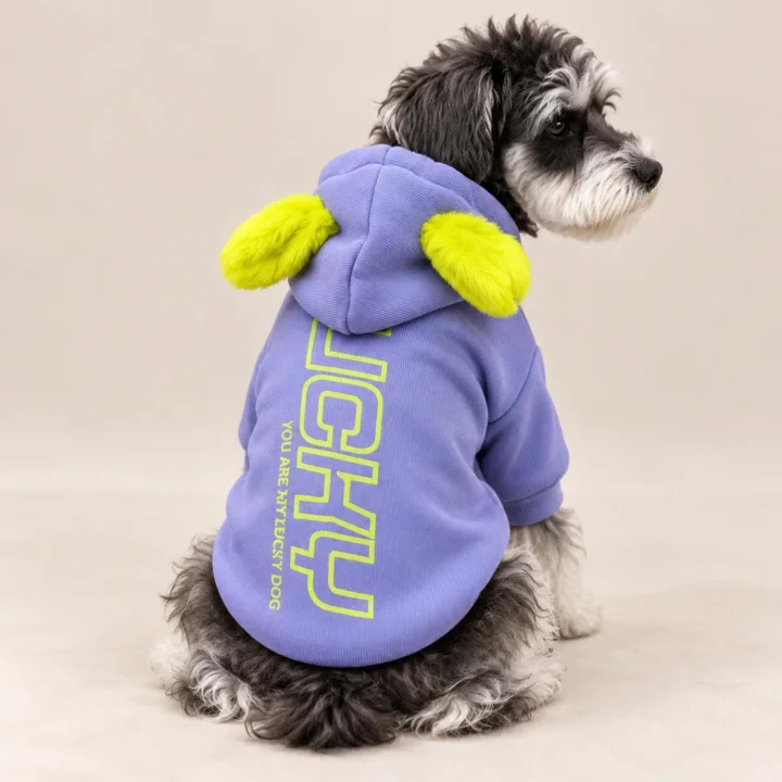 Purple Pet Hoodie — gallery photo 4