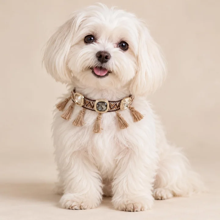 Boho Pet Choker — gallery photo 2