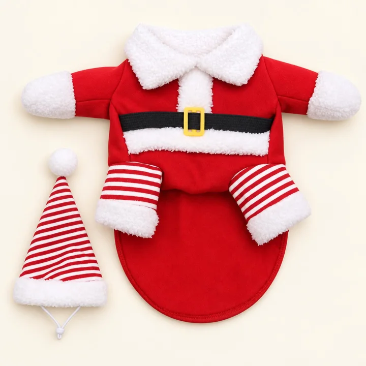 Standing Santa Dog Costume — gallery photo 6