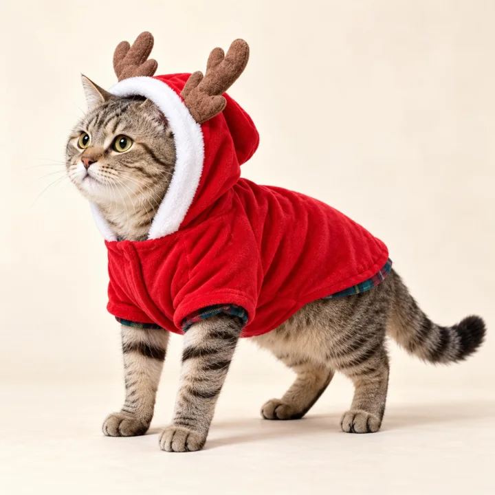 Christmas Reindeer Hoodie — gallery photo 3