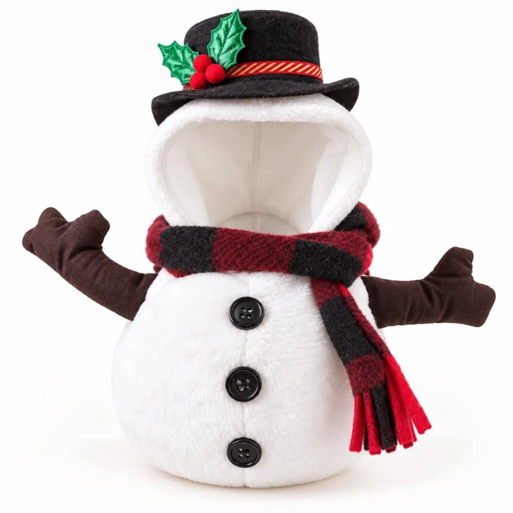 Snowman Dog Costume — gallery photo 4