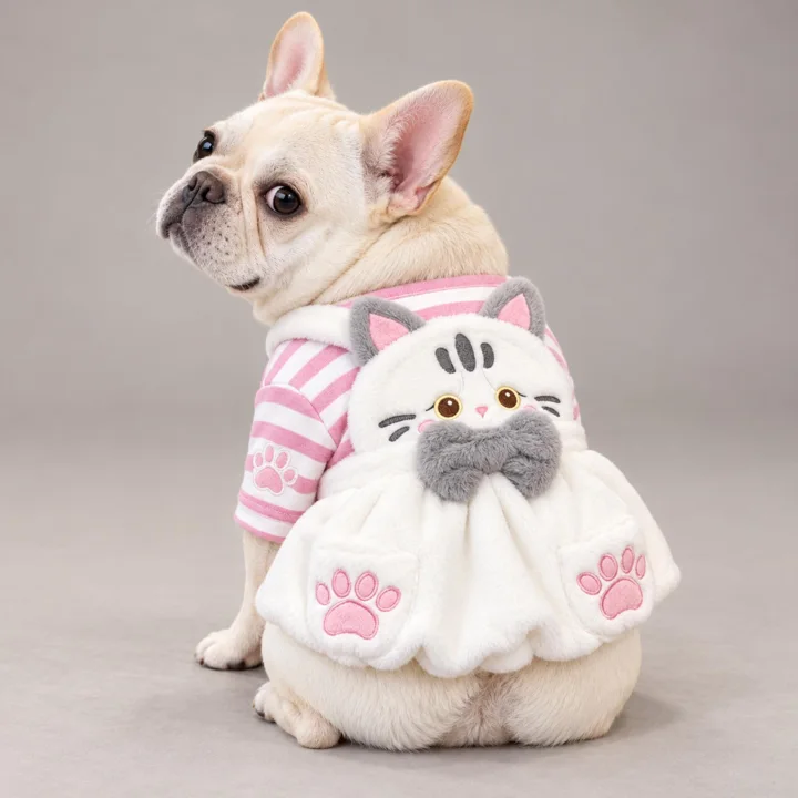 Cat Face Pet Dress — gallery photo 3