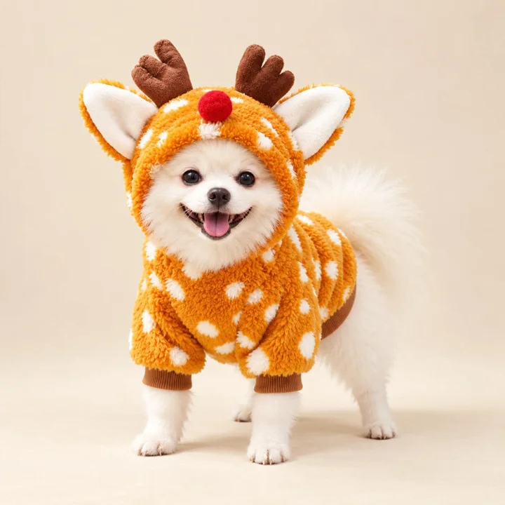 Reindeer Pet Costume — gallery photo 3