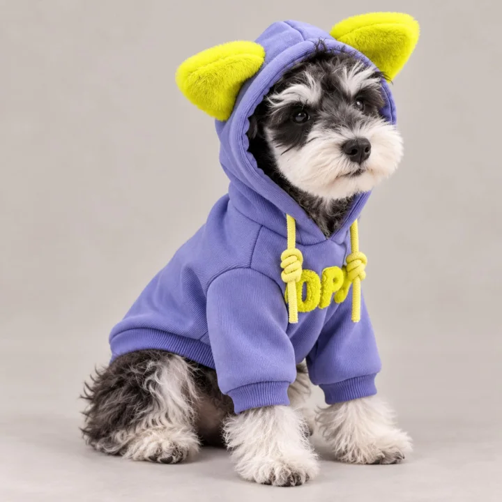 Purple Pet Hoodie — gallery photo 3