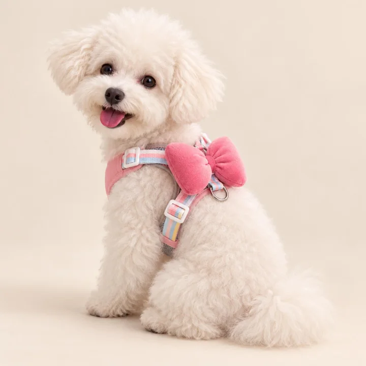 Pastel Bow Pet Harness — gallery photo 2