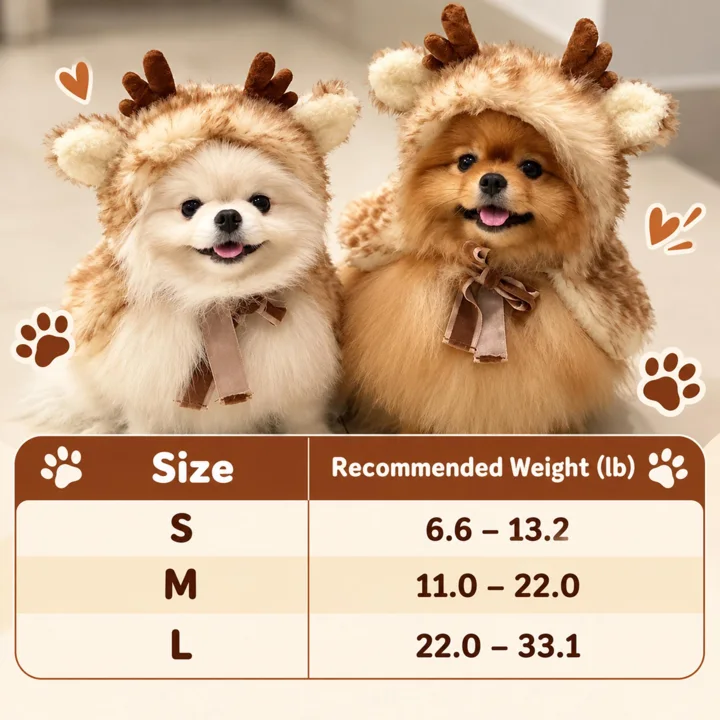 Reindeer Dog Cape — gallery photo 4