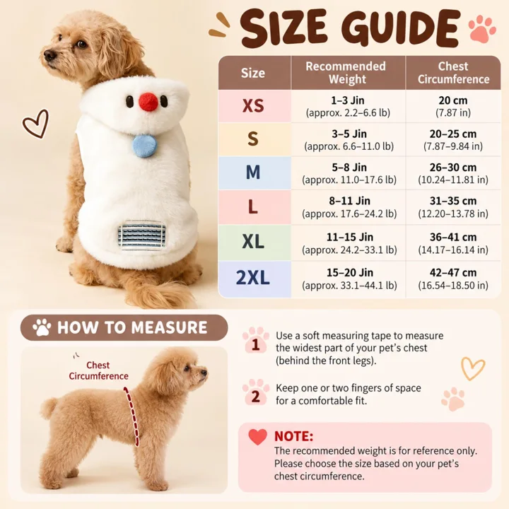 Snowman Pet Vest — gallery photo 4