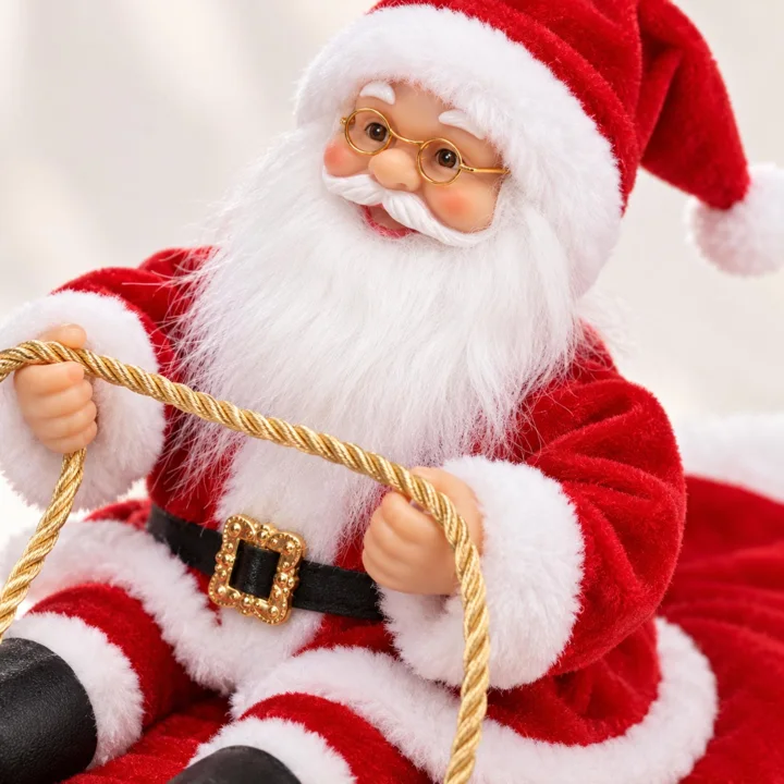 Santa Rider Dog Costume — gallery photo 3