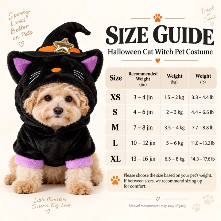 Black Cat Witch Dog Costume — gallery photo 7