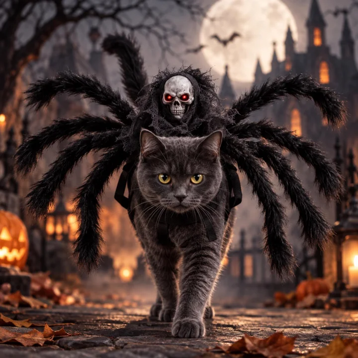 Skull Spider Pet Costume — gallery photo 2