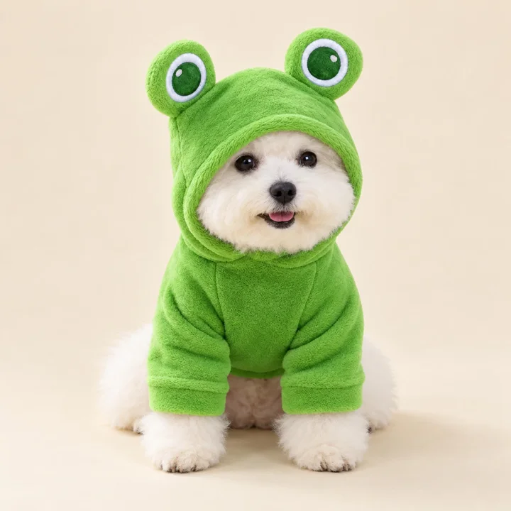 Frog Pet Hoodie — gallery photo 3