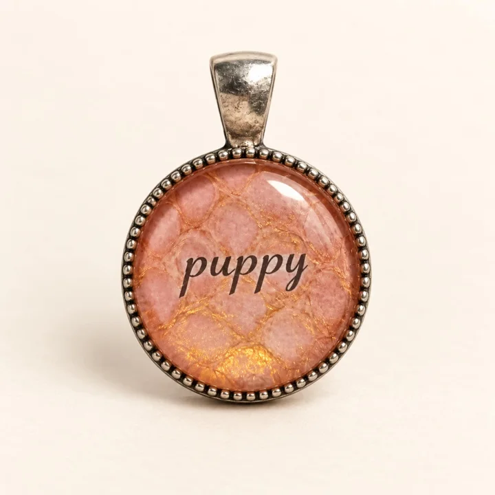 Handmade Snakeskin Pet Tag — gallery photo 11