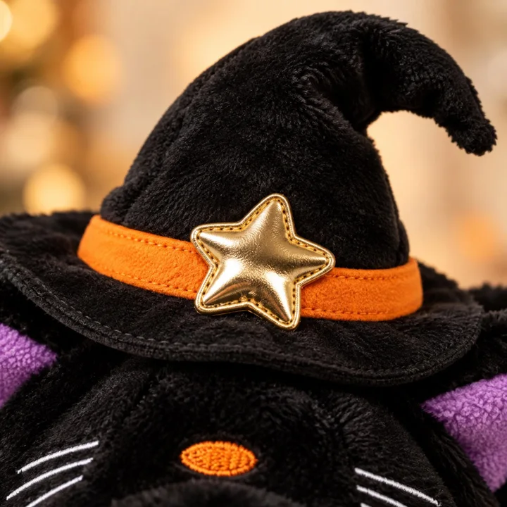 Black Cat Witch Dog Costume — gallery photo 6