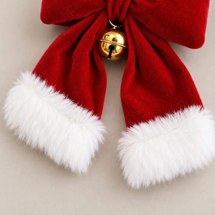 Christmas Pet Bow Collar — gallery photo 7
