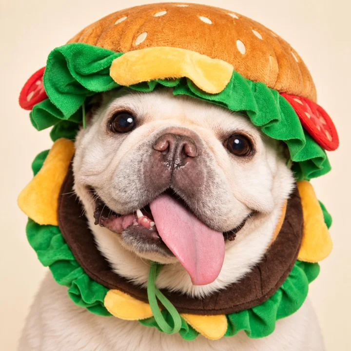 Hamburger Pet Hat — gallery photo 2