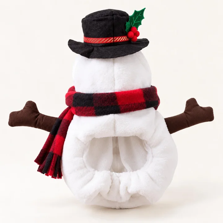 Snowman Dog Costume — gallery photo 5