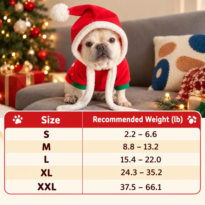 Christmas Dog Hoodie — gallery photo 5