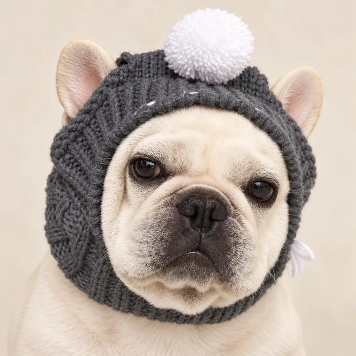 Knitted Pet Hat — gallery photo 3