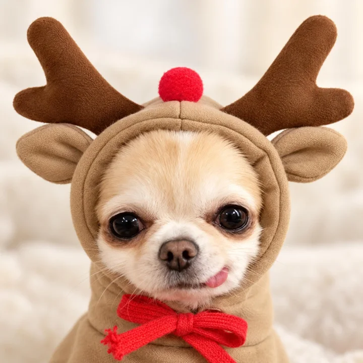 Reindeer Pet Costume — gallery photo 2