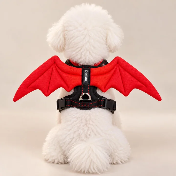 Red Devil Wing Dog Harness — gallery photo 8