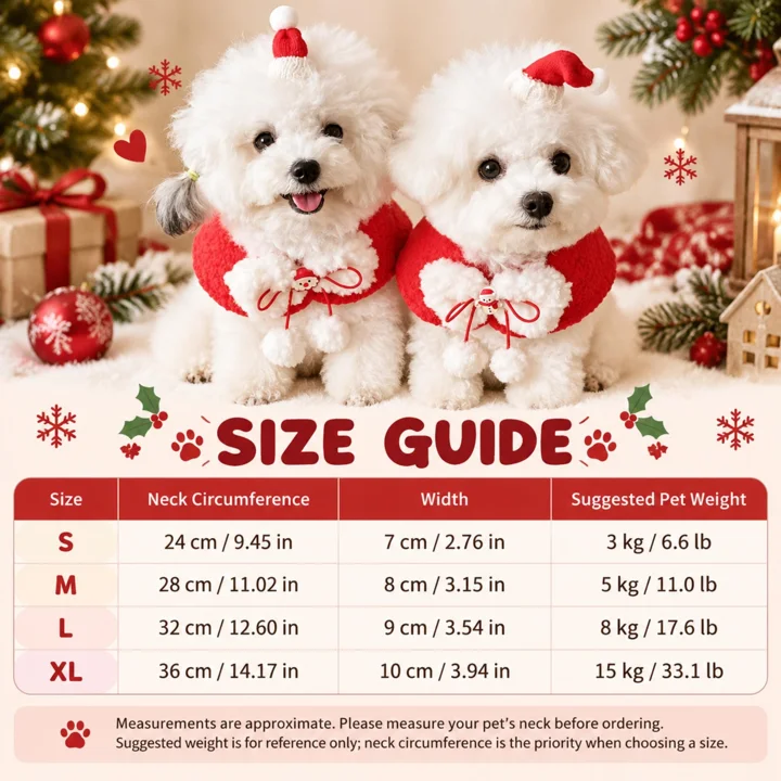 Red Snowman Christmas Pet Cape — gallery photo 4