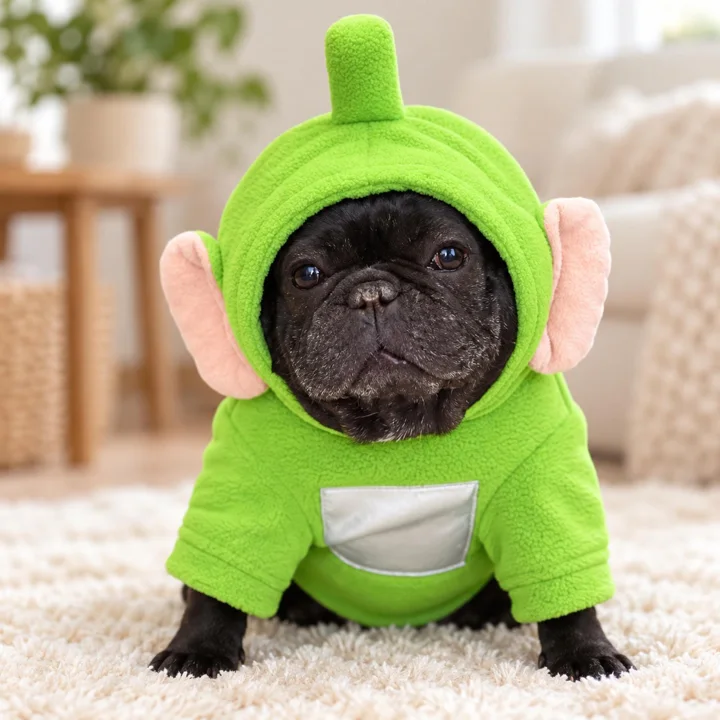 Colorful Alien Pet Costume — gallery photo 2