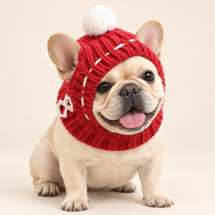 Knitted Pet Hat — gallery photo 2