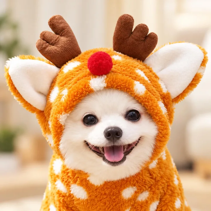 Reindeer Pet Costume — gallery photo 5