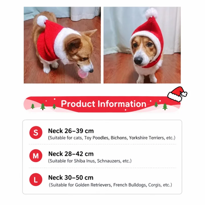 Christmas Pet Snood — gallery photo 6