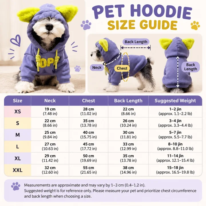 Purple Pet Hoodie — gallery photo 5