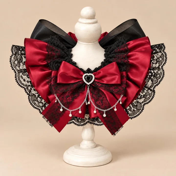 Gothic Victorian Pet Collar — gallery photo 6