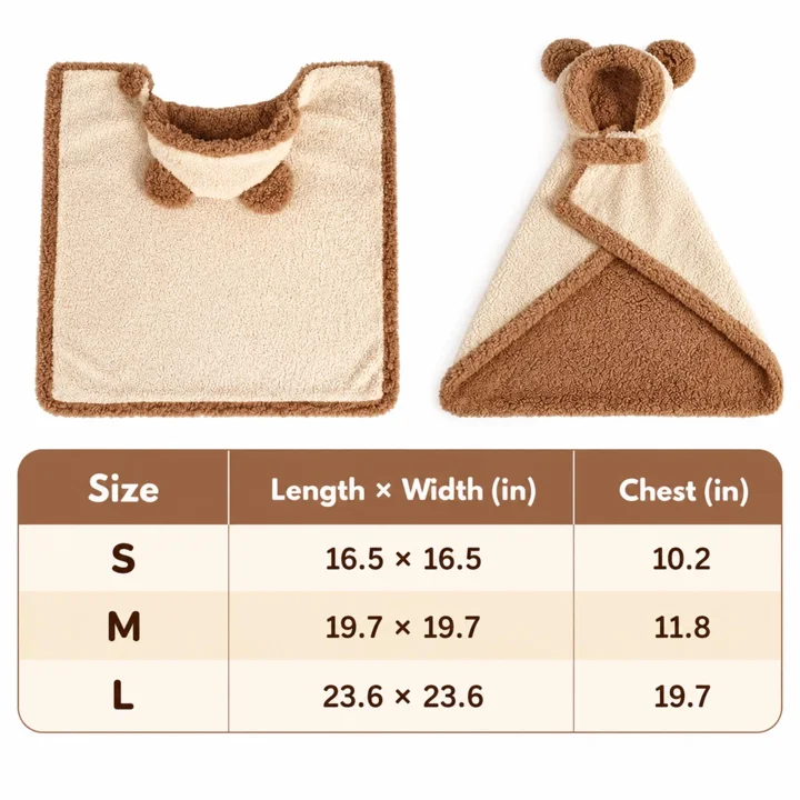 Teddy Bear Pet Cape — gallery photo 6